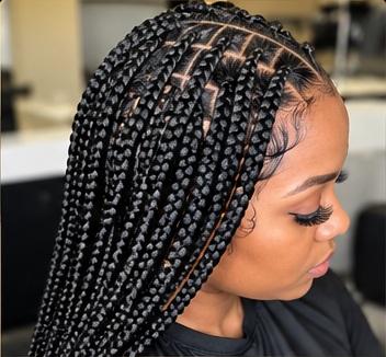 Braiding work example