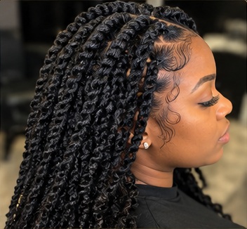 Braiding work example